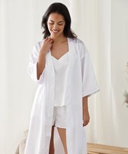 Peignoir Kimono en satin